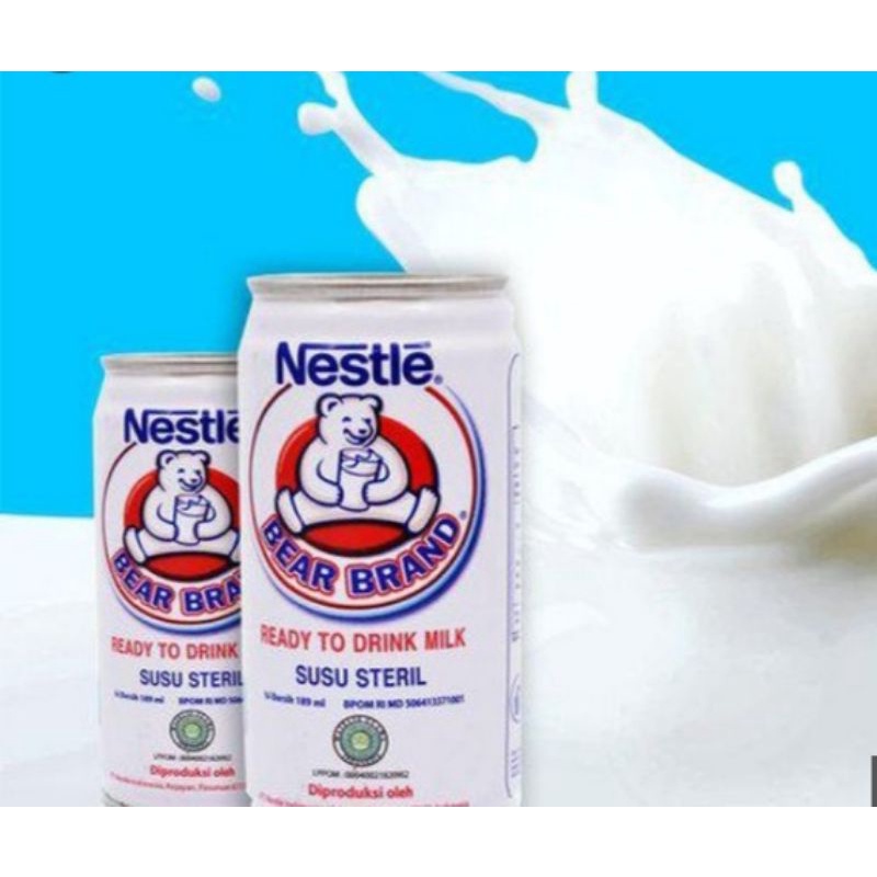 

Susu beruang bear brand 189ml