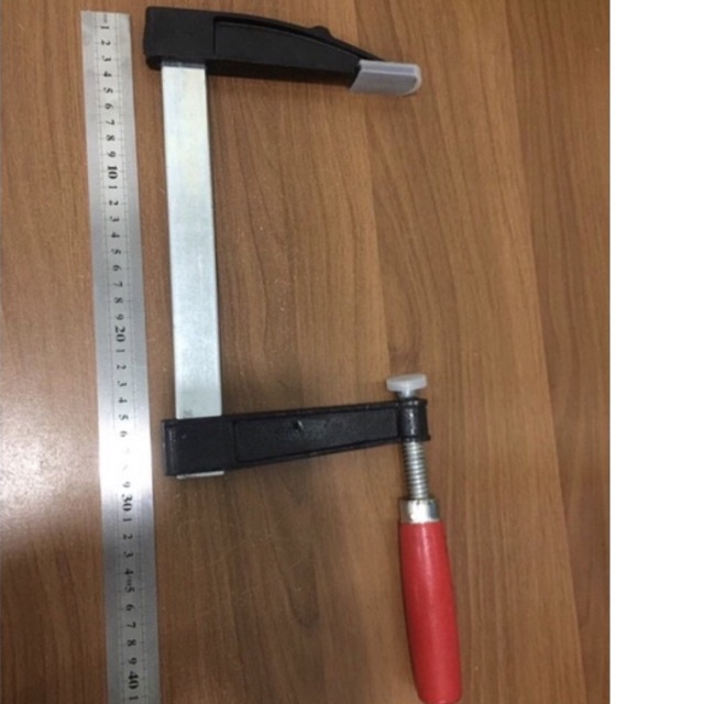 Bais kayu papan f200 catok papan f clamp kayu f 200mili klem f catok kayu 20cm klem jepit papan kayu
