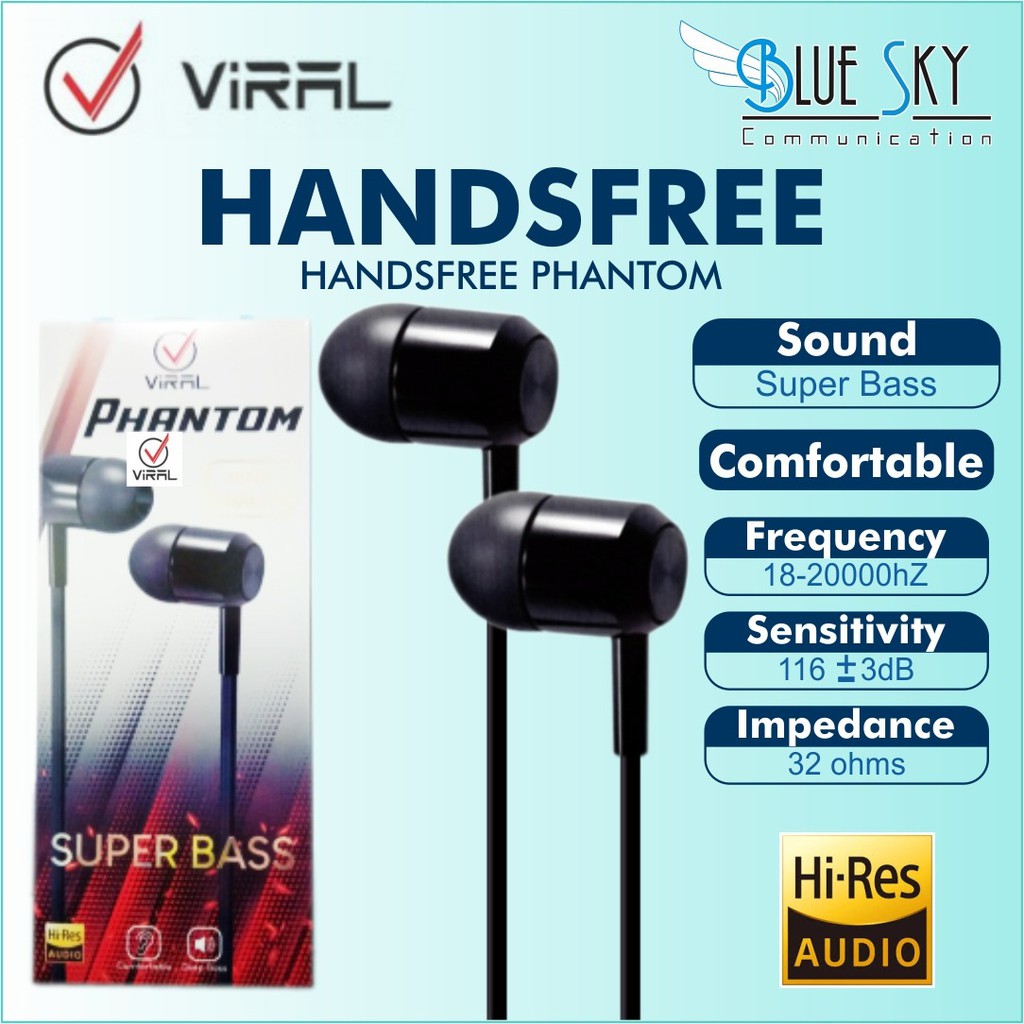 HEADSET ERAPHONE PHANTOM VIRAL