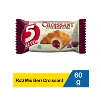 

roti 5 Days Croissant Mix Berries 60G