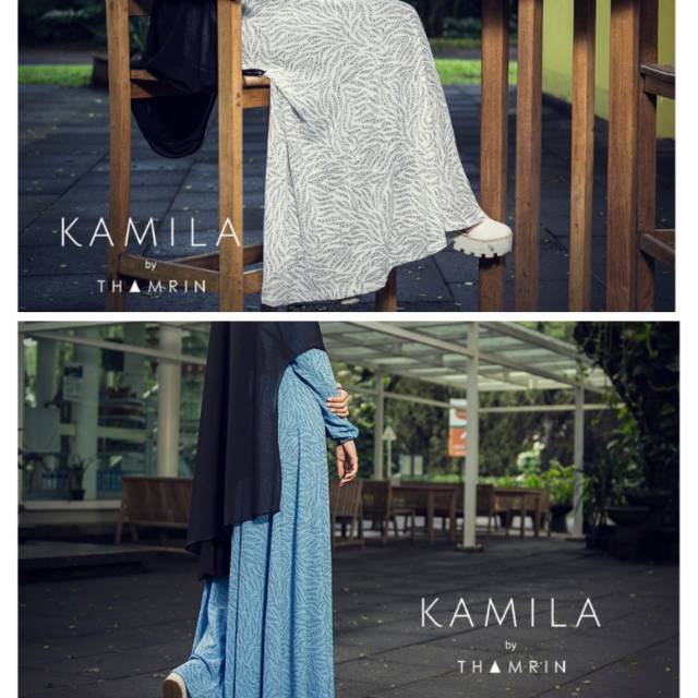 Dress/Gamis Kamila by Thamrin Hijab