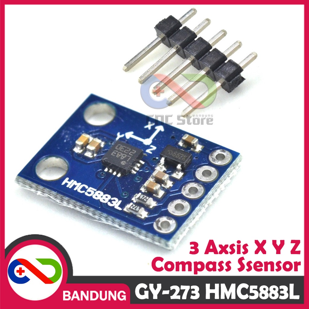 GY-273 HMC5883L MODULE SENSOR MAGNETOMETER COMPASS TRIPLE AXIS X.Y.Z