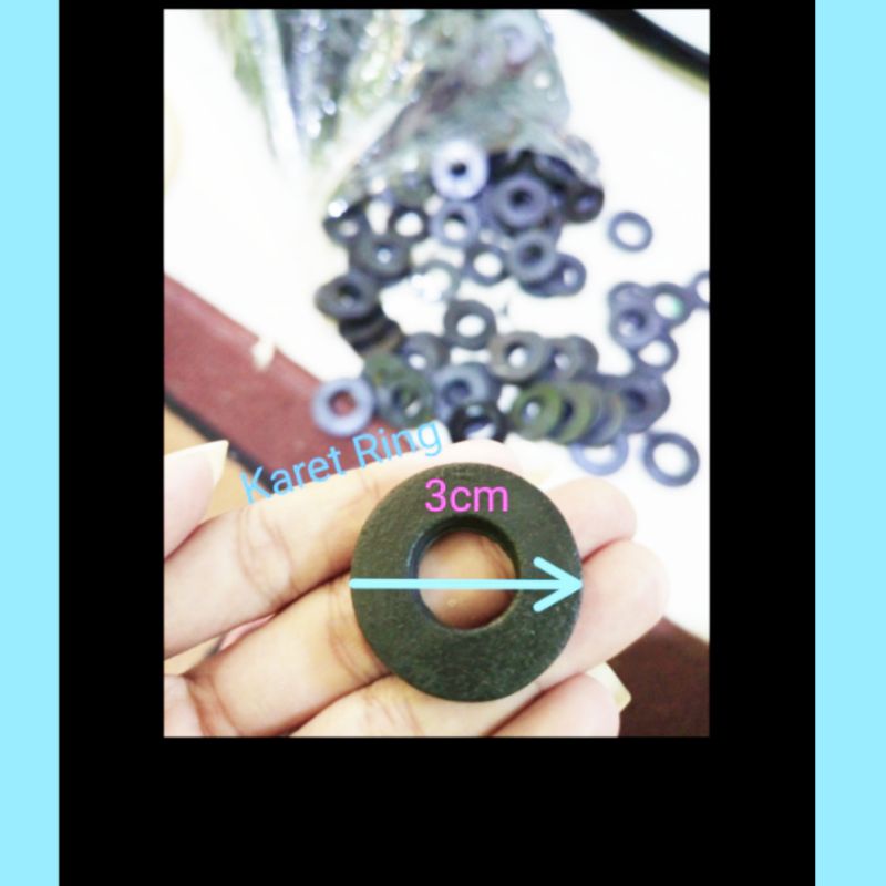 Karet Seal Ring baut/as Karet ring serbaguna Sil karet Ring karet Karet ring karet Sil ring