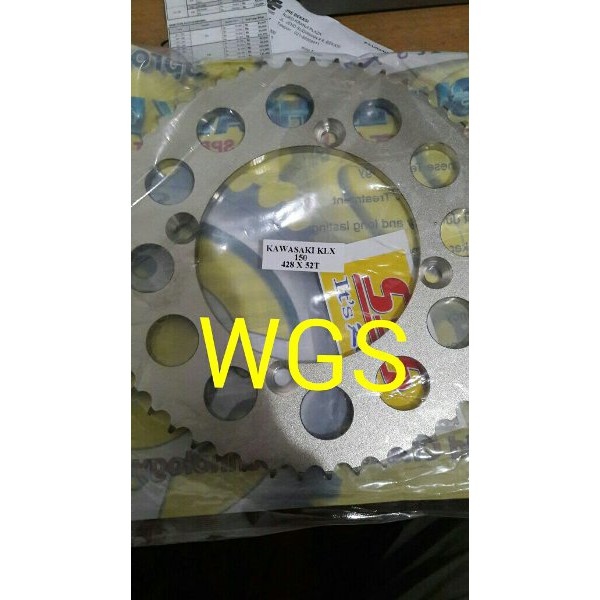 Gir belakang KLX 150, D TRACKER SSS 428 51-55