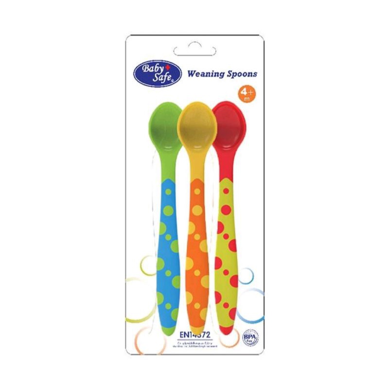 Babysafe weaning spoons BS351 / sendok makan