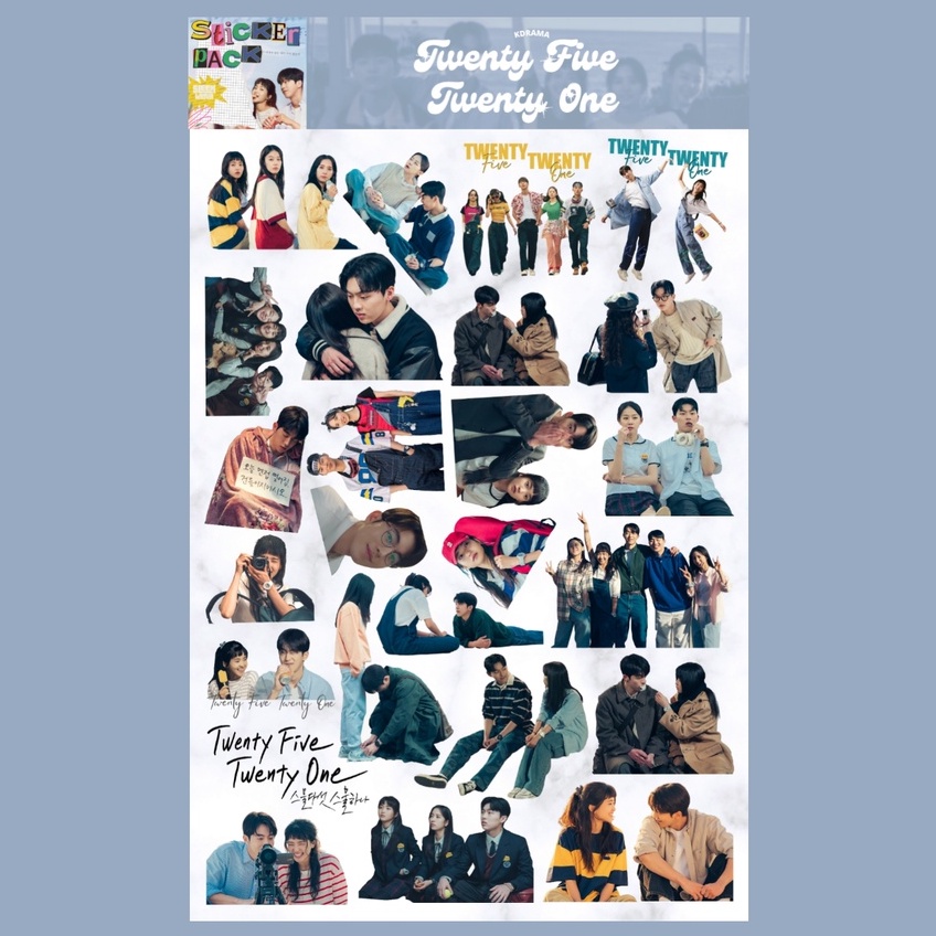 

K-Drama || Twenty Five Twenty One Sticker Sheet