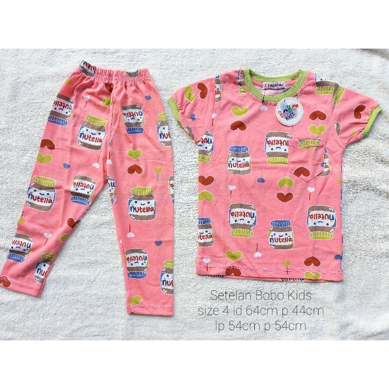 Setelan Anak Perempuan Bobo Kids