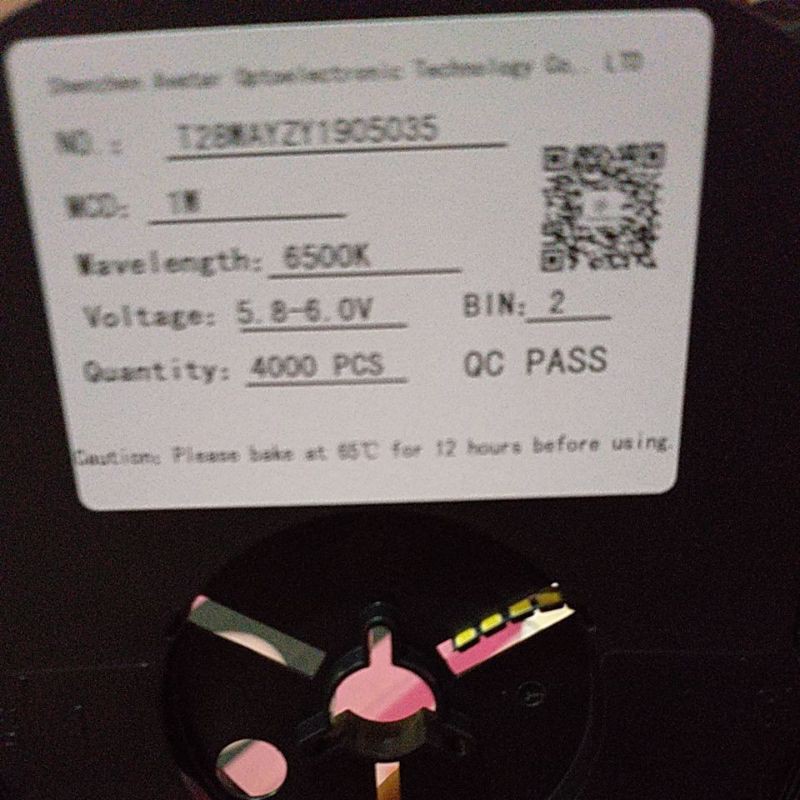 LED SMD 2835 6V 1W/100PCS 100MA 6500K