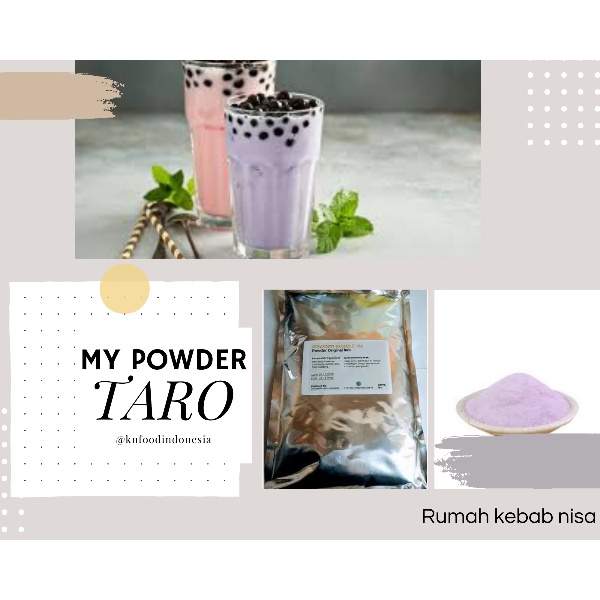 

Premium Powder Taro -1Kg- Powder Taro Premium - Taro Talas Powder - 1 Kg