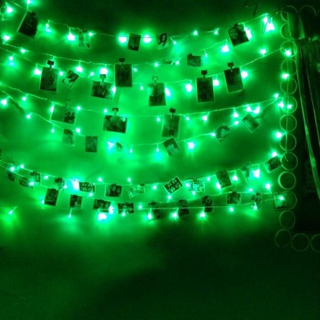 SRS Lampu Hias/Natal/LED Tumblr/Dekorasi /Twingkle Light Led Green/ FREE sambungan kabel - 10 Meter