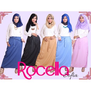 Rok Celana Muslimah Rocella Sofia - Kantor/Kampus/Formal/Simple/S_XL