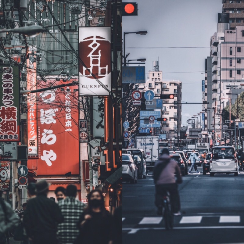 JAPAN STREET PRESET LIGHTROOM (iOS &amp; ANDROID)