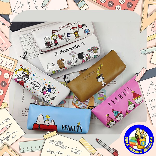 

Star Kotak Pensil / Pencil Case Peanuts Snoopy Sk0061 Gilaa!!!