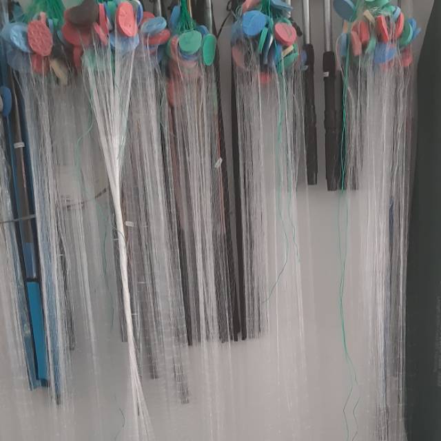 Jaring Ikan Siap Pakai 2 in senar 0,20mm