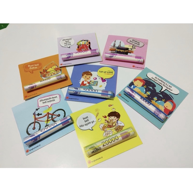 

AMPLOP SEDOTAN UNIK (1pack isi 10biji) AMPLOP SEDOTAN AMPLOP LEBARAN AMPLOP TALI AMPLOP VIRAL TIKTOK