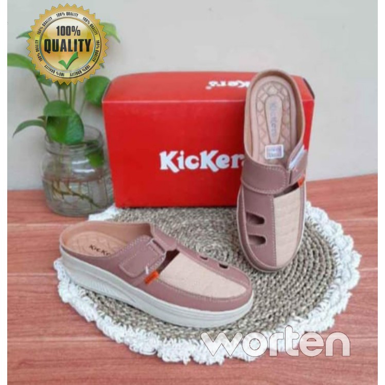 Sepatu sandal wedges wanita terbaru/Sepatu sandal kickers