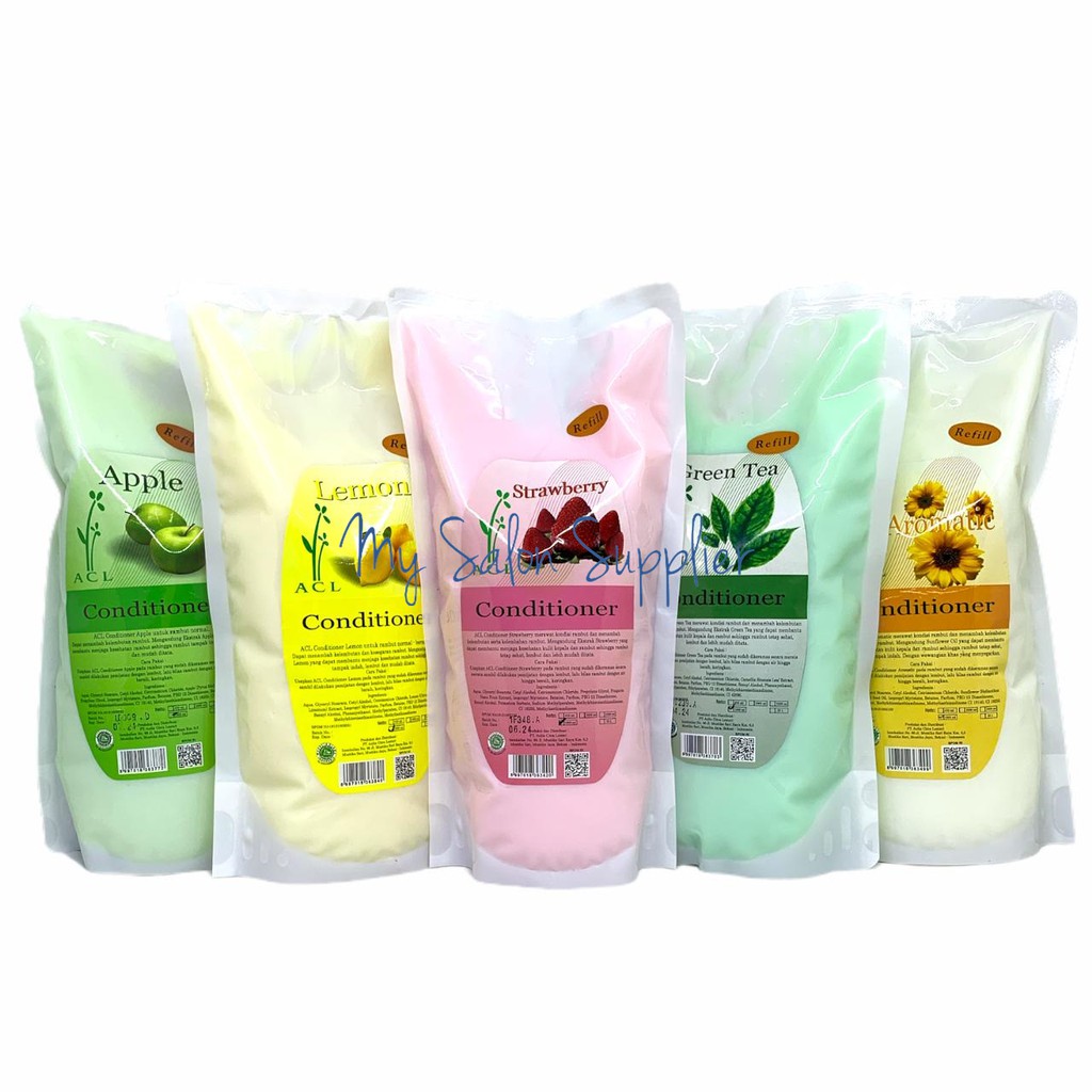 ACL Conditioner Refill 1kg Apel / Lemon / Strawberry / Aromatic / Green Tea