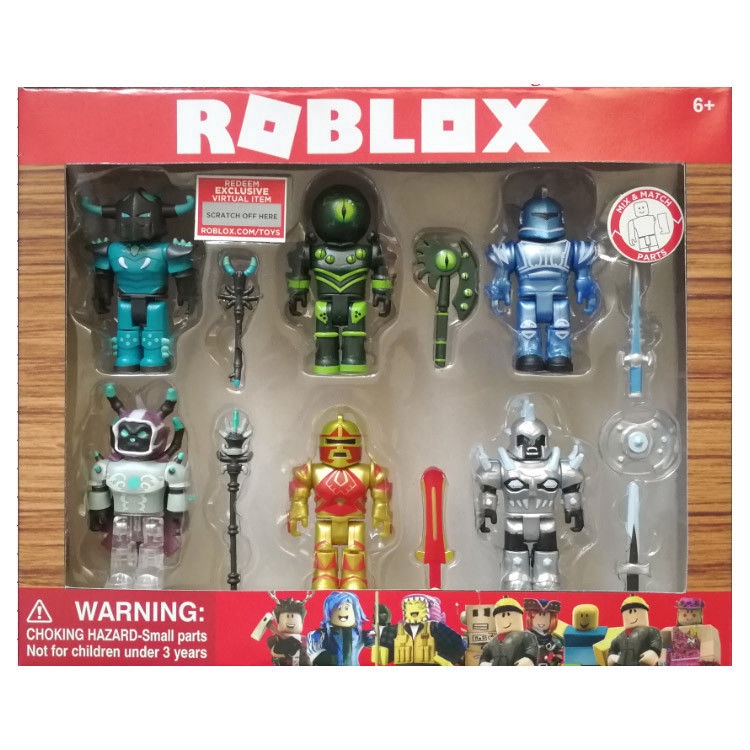 12 Styles Roblox Figma Oyuncak Robot Mermaid Playset Figure - champions of roblox 6 figure pack color champions of roblox