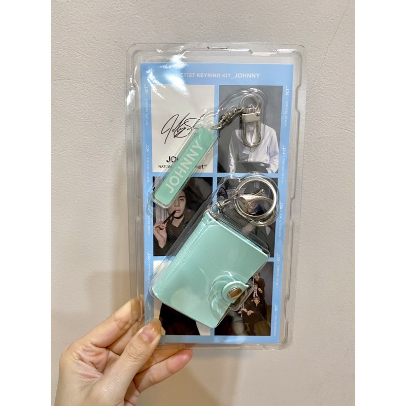 OFFICIAL NATURE REPUBLIC KEYRING NCT 127 JOHNNY
