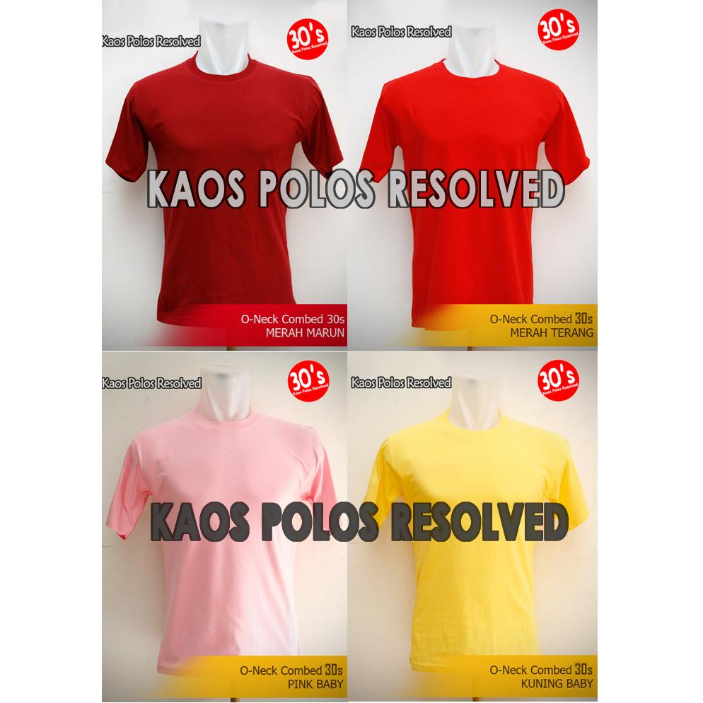 Kaos Polos Lengan Panjang Model Distro Shopee Indonesia