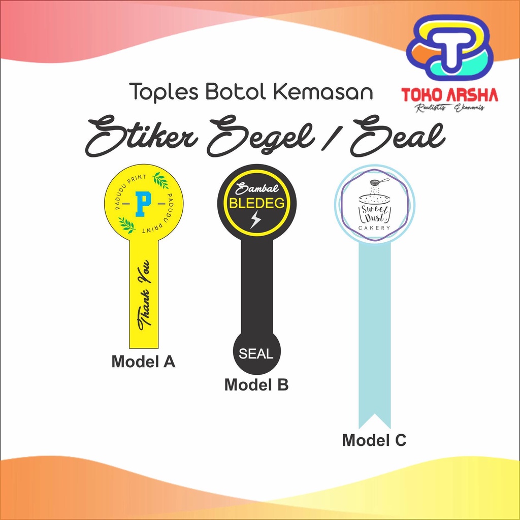 

Custom STIKER LABEL TOPLES SEAL BOTOL STIKER LIDAH SEGEL MAKANAN MINUMAN STIKER LIDAH PITA KUE OLSHOP [toko_arsha]
