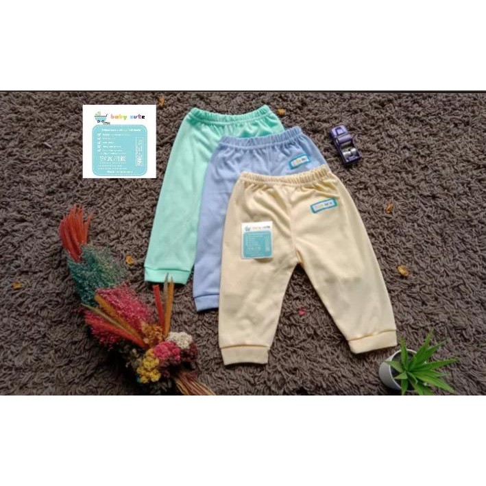 Celana Panjang Bayi Polos S M  dan JUMBO/L6pcs SNI promo 9.9