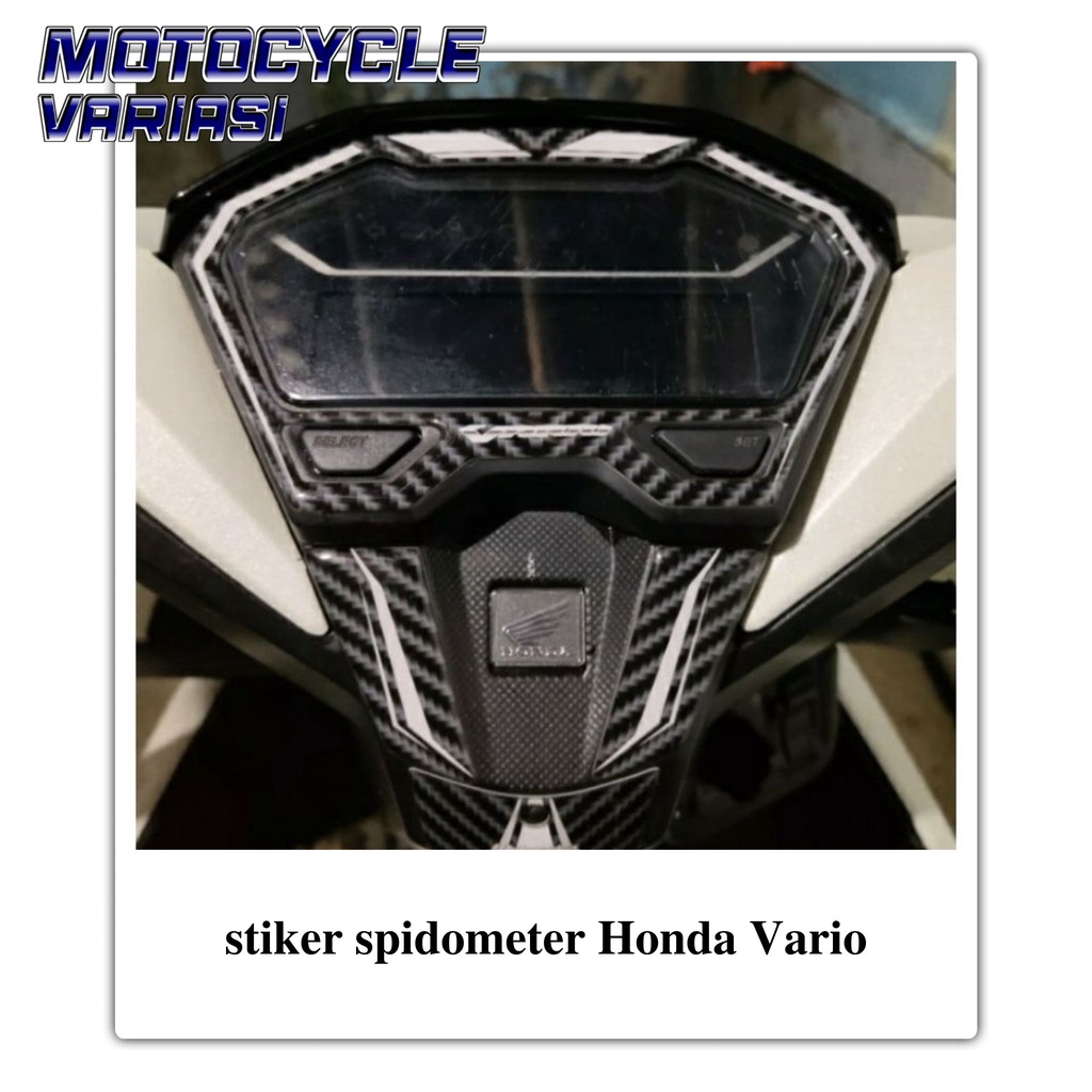 Sticker Resin Spido  Vario Spidometer Anti Gores New Vario125 150