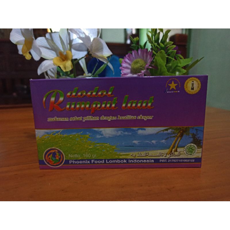 

Dodol rumput laut Phoenix food Kemasan 160g