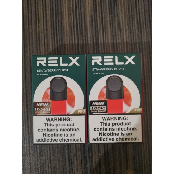 relx infinity essential pod pro 1 pack Strowberry burst