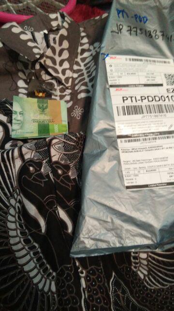 Baju Batik Couple Solo Lawasan Teratai Seragam Batik Kantor Size M L Xl Xxl Original Butik