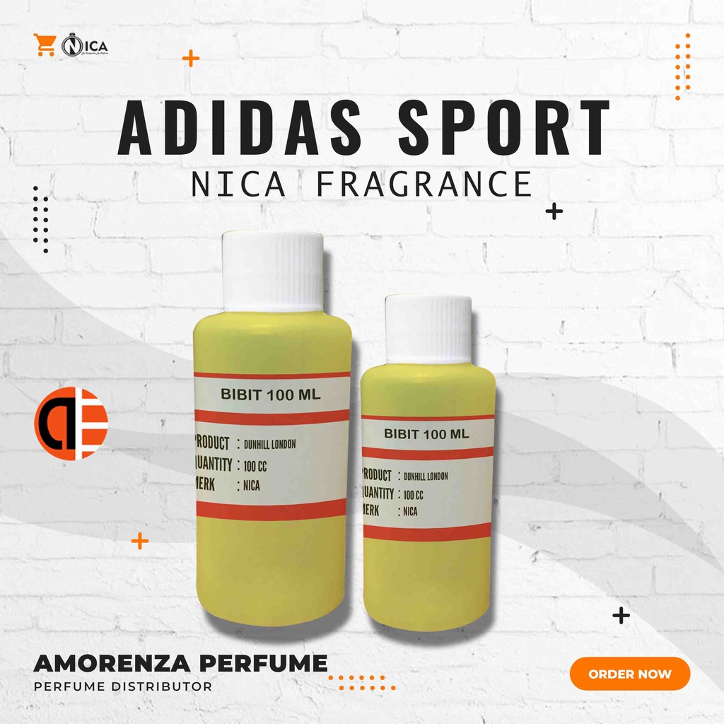 BIBIT PARFUM MURNI ADIDAS SPORT - ACHILLE NICA FRAGRANCE 250 ML SEGEL PABRIK