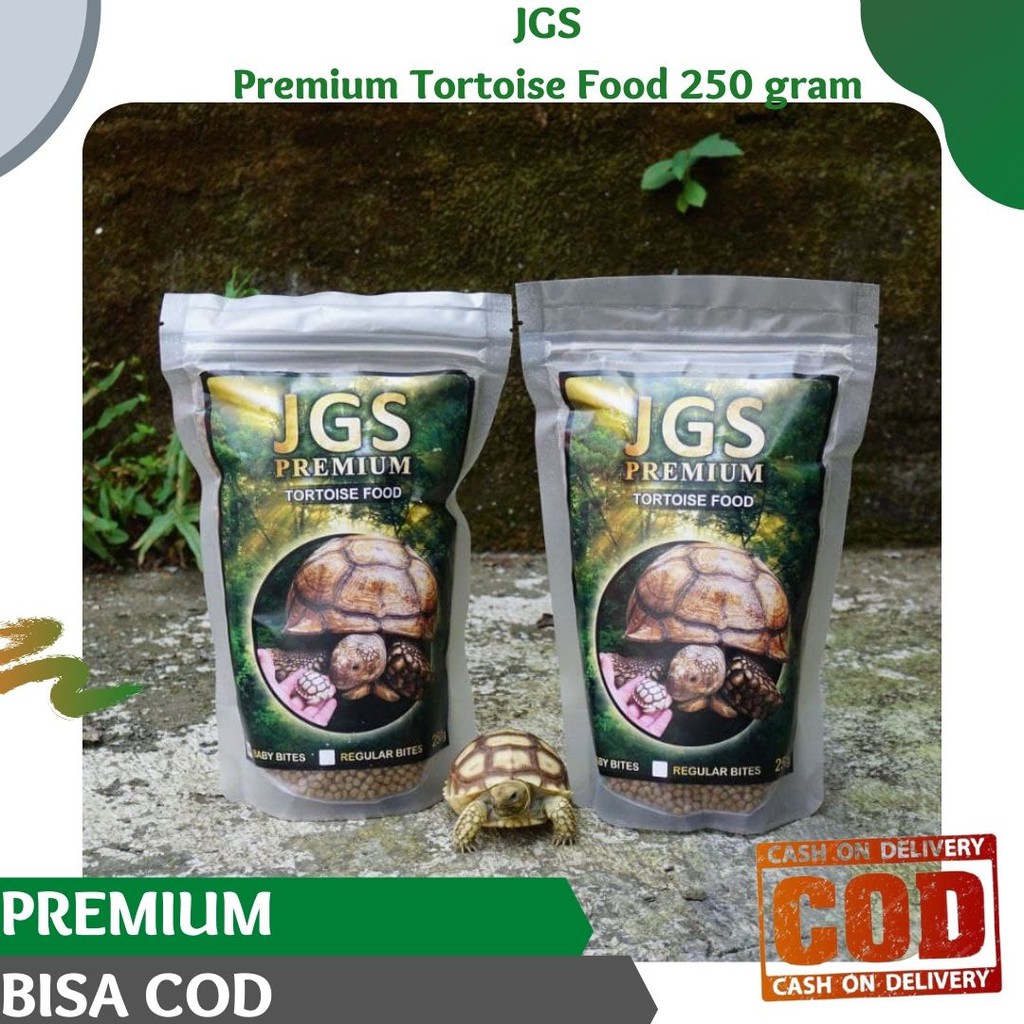 JGS Premium Tortoise Food [ BABY BITES ] 250 gram