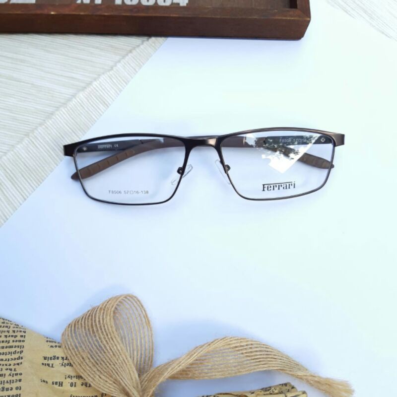 Frame Kacamata Unisex 8506 Fred box resleting