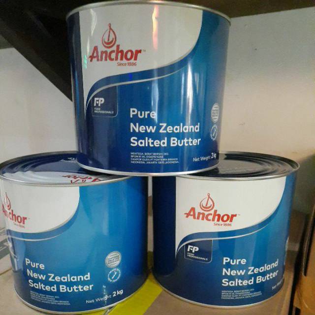 

Anchor Salted Butter 2kg / Anchor Salted Butter / Salted Butter 2kg