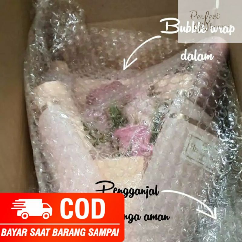 

(PERFECTGIFT.OFFICIAL) PENGGANJAL PENAHAN PENYANGGA BUKET TIDAK RUSAK TERMASUK PENGGANJAL KARDUS BUBBLE WRAP