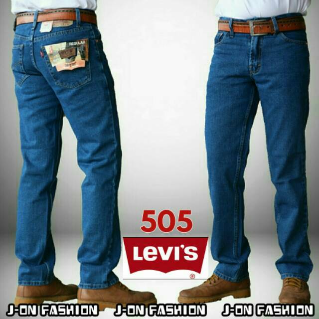 REGULAR JEANS LEVIS  505 ORIGINAL  FIT  STANDART CELANA  