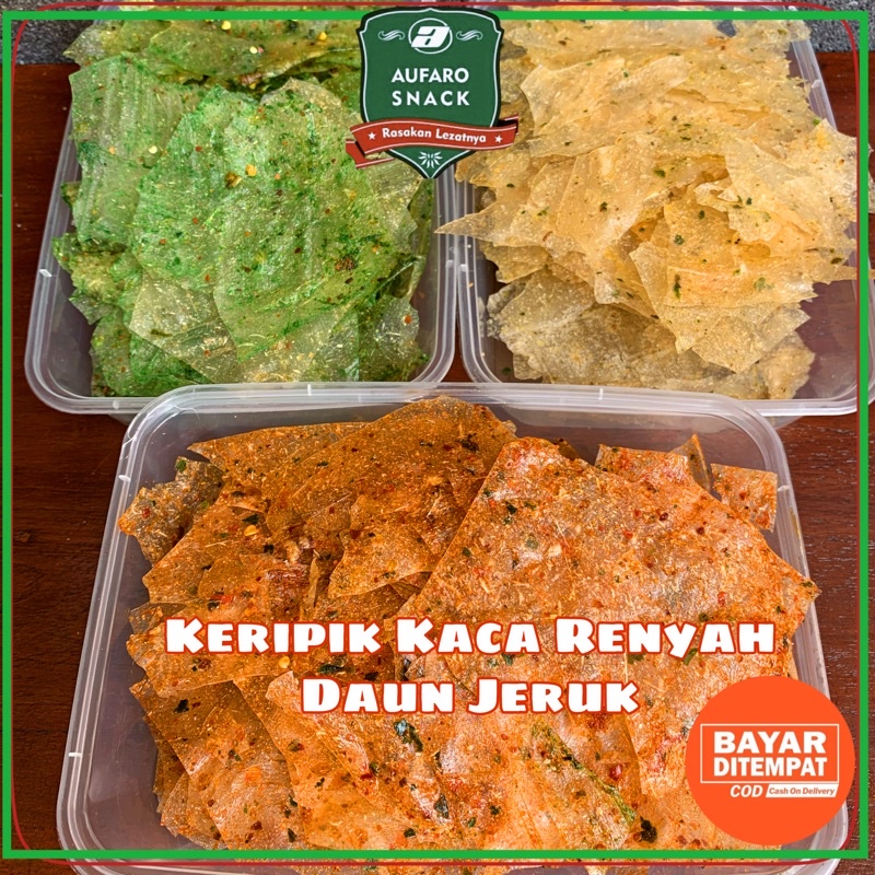 

KERIPIK KACA PREMIUM KRIPCA SAMBAL CABE ASLI DAUN JERUK MIRROR CHIPS KRIPIK BELING