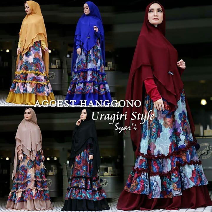 Uragiri Syari by Agoest Hanggono Gamis Premium