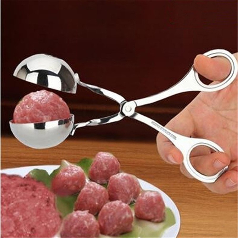 ALAT CETAKAN BAKSO STAINLESS STEEL SCOOP ES KRIM ADONAN DAGING BASO ICE CREAM BOLA PEMPEK LA022S3