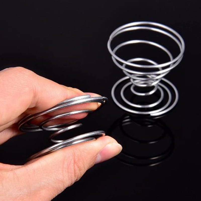 &lt; E2id &amp; &gt; 6pcs Stand Holder Pot Bunga / Tanaman Bahan Stainless Steel