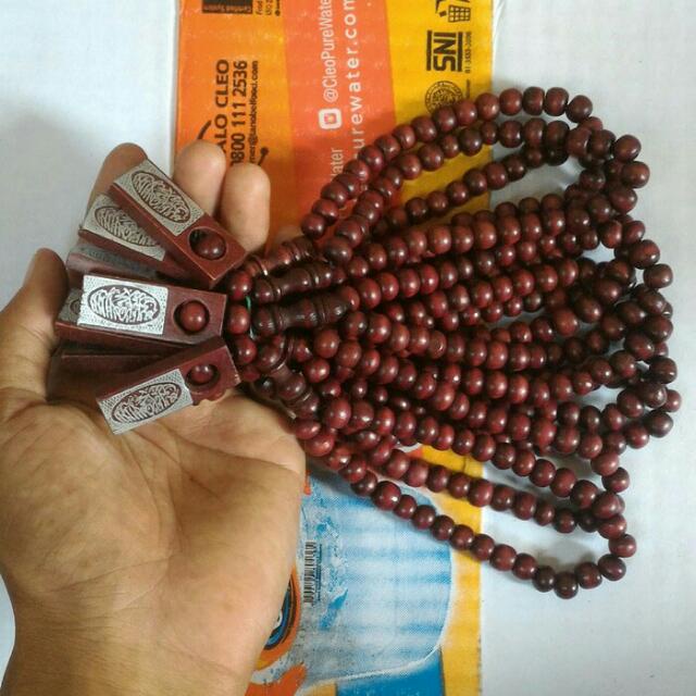 TASBIH KAYU 33 UNTUK IBADAH BISA DI JADIKAN SAUVENIR