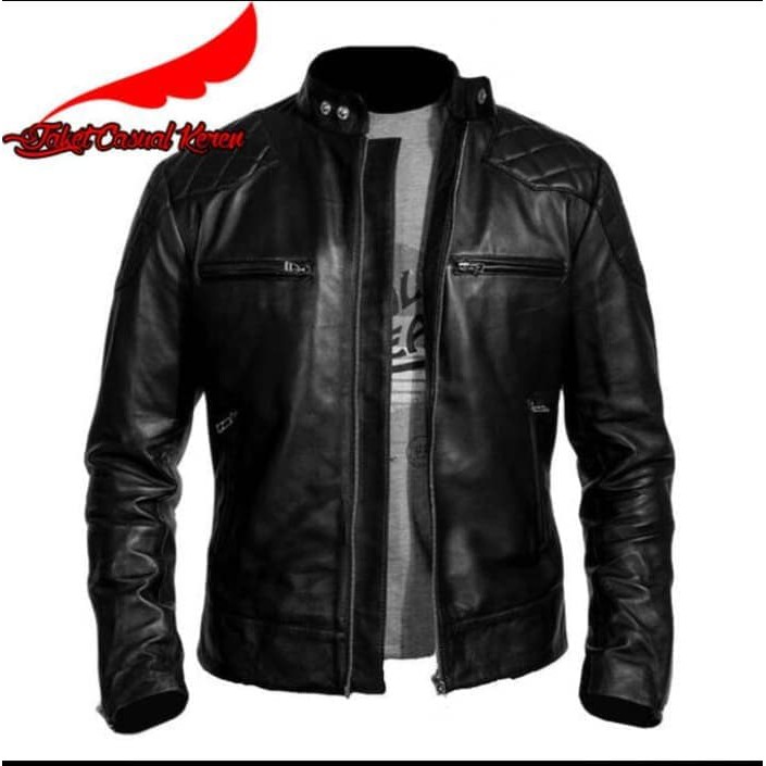 PROMO TERMURAH Jaket Kulit Mondy Anak Jalanan