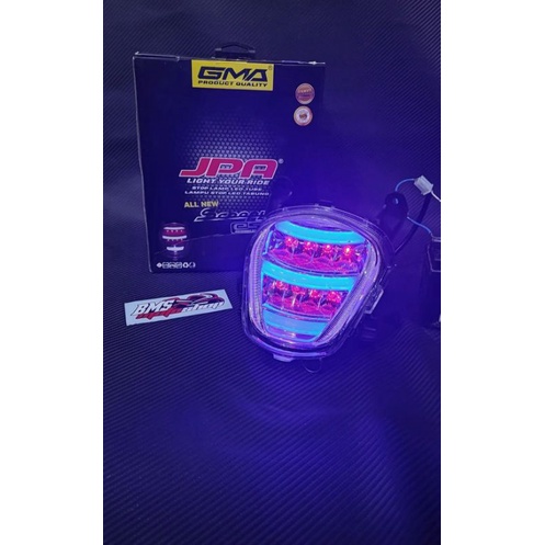 stoplamp new scoopy 2020 jpa biru merah