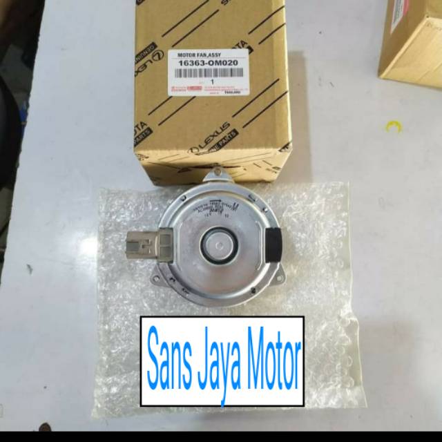 Motor Fan Radiator Cooling Fan Toyota Yaris New Vios 2007-2012 ORI