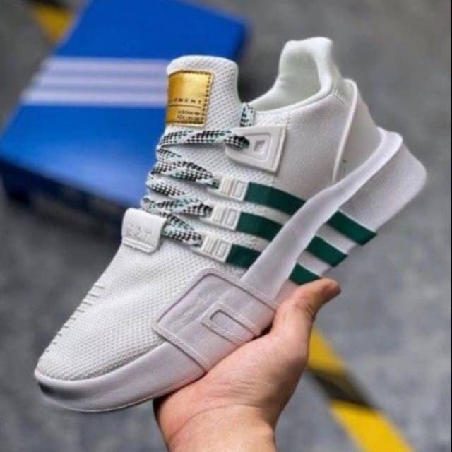 adidas eqt white and green