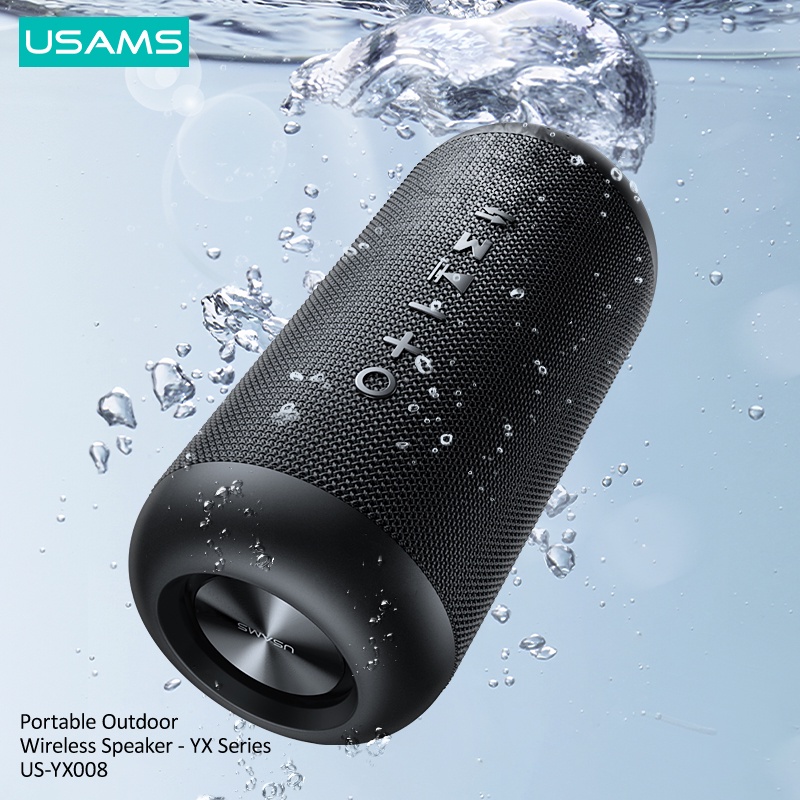 USAMS YX008 Speaker Bluetooth 5.0 Portable Outdoor
