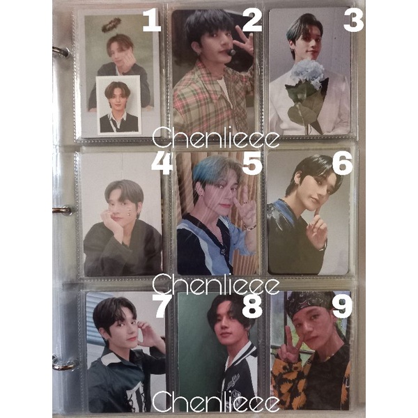 PHOTOCARD ATEEZ WOOYOUNG FEVER PART 1 BENEFIT MMT THANXX MMT INCEPTION FANKIT 2021