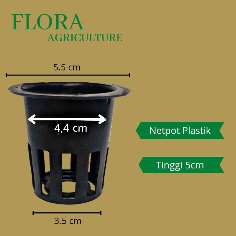 Netpot 5 cm Netpot Hidroponik Netpot Hitam Netpot Jaring