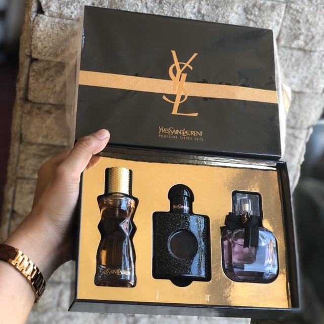 PARFUM YSL ORIGINAL GIFT SET KEMASAN 30 ML