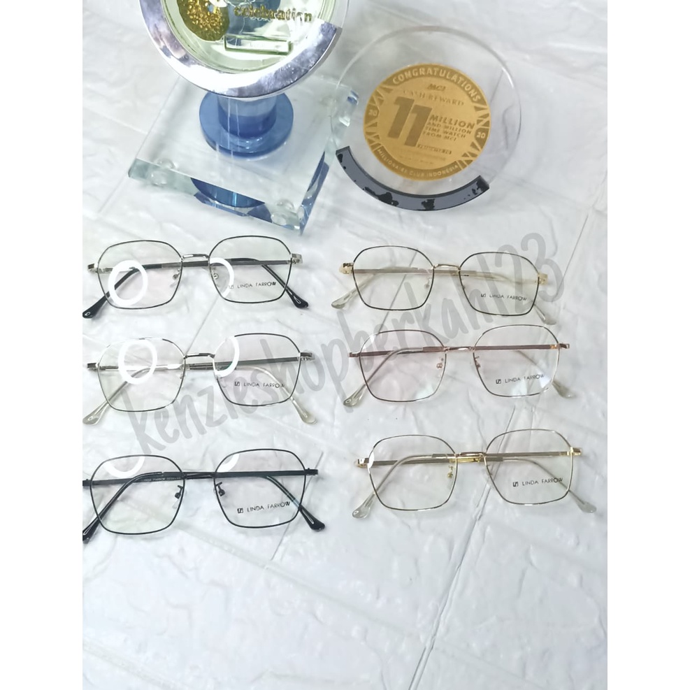 29126 KACAMATA BINGKAI PERESEGI BESAR WANITA FASHION TREND KOREA / KACAMATA PRIA WANITA NEW MODEL 20